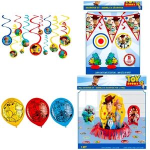 Toy Story 4 Party Supplies Bundle (4) NWT